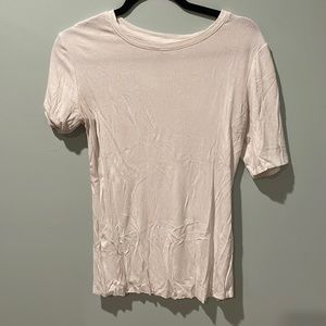 soft spun white t-shirt